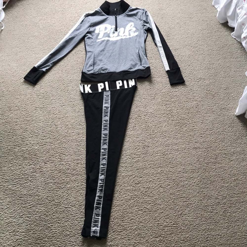 Black/grey/white victoria secrets set